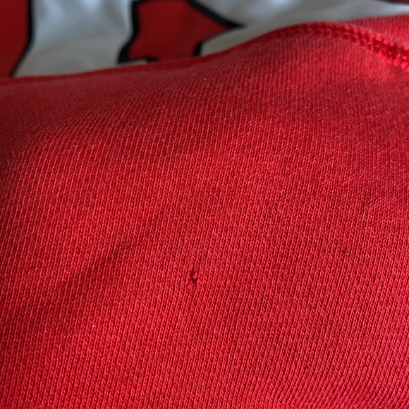 4/$20 Nike Rutgers University Red Hoodie Sweatshirt - Picture 8 of 9